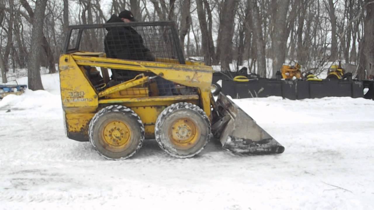 mustang 330 skid steer for sale YouTube