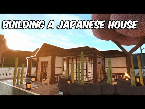 BUILDING A JAPANESE HOUSE in BLOXBURG