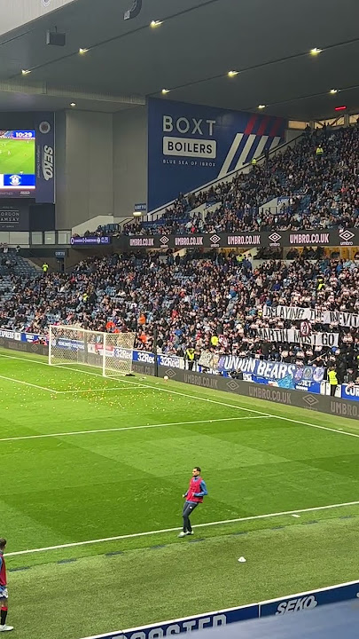 WATCH: The moment Rangers fans STOP PLAY with Russell Martin protest