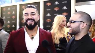 Andrade on wanting to face Rey Mysterio at next year's Wrestlemania, Zelina Vega's impact + more