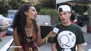Watsky Interview with Saba G at Rock The Bells 2012