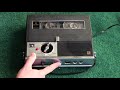 Panasonic RQ-102S 3.5-inch reel-to-reel tape recorder