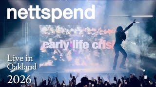 Nettspend - Live in Oakland 2026 - Early Life Crisis Tour Full Concert at Fox Theater - 5/23/2026