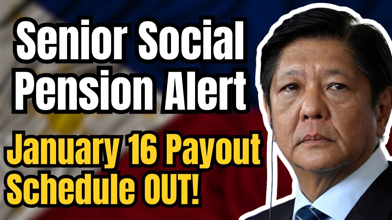 Attention Seniors: Social Pension Payout Schedule for January 16, 2026 — Find Out Now!