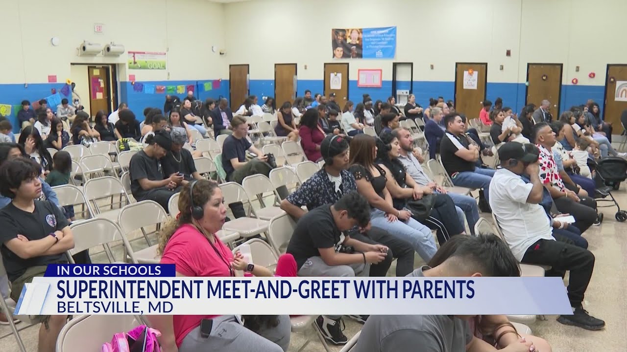 PGCPS superintendent holds meetandgreet with parents YouTube