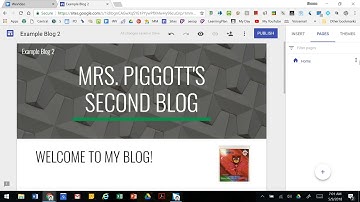 Creating a Blog on Google Sites