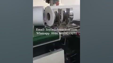 Automatic Tissue Paper Small Roll Band Saw Cutting Machine from China