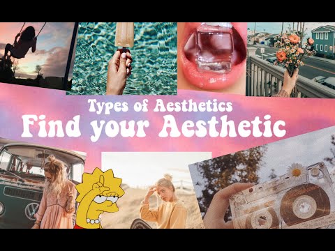 Find Your Aesthetic | Types Of Aesthetics