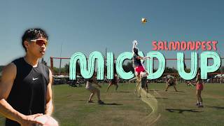 THE BIGGEST GRASS TOURNAMENT IN ALL OF VANCOUVER Mic d Up Volleyball SALMONFEST