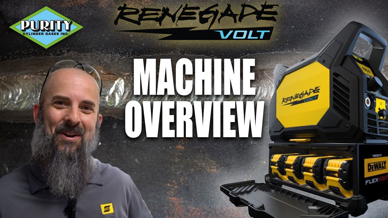 🔋⚡ Battery-Powered Welding? ESAB Renegade VOLT Full Review!