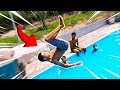 DESAFIO DO PULO NA PISCINA !! ‹ AUTHENTIC ›