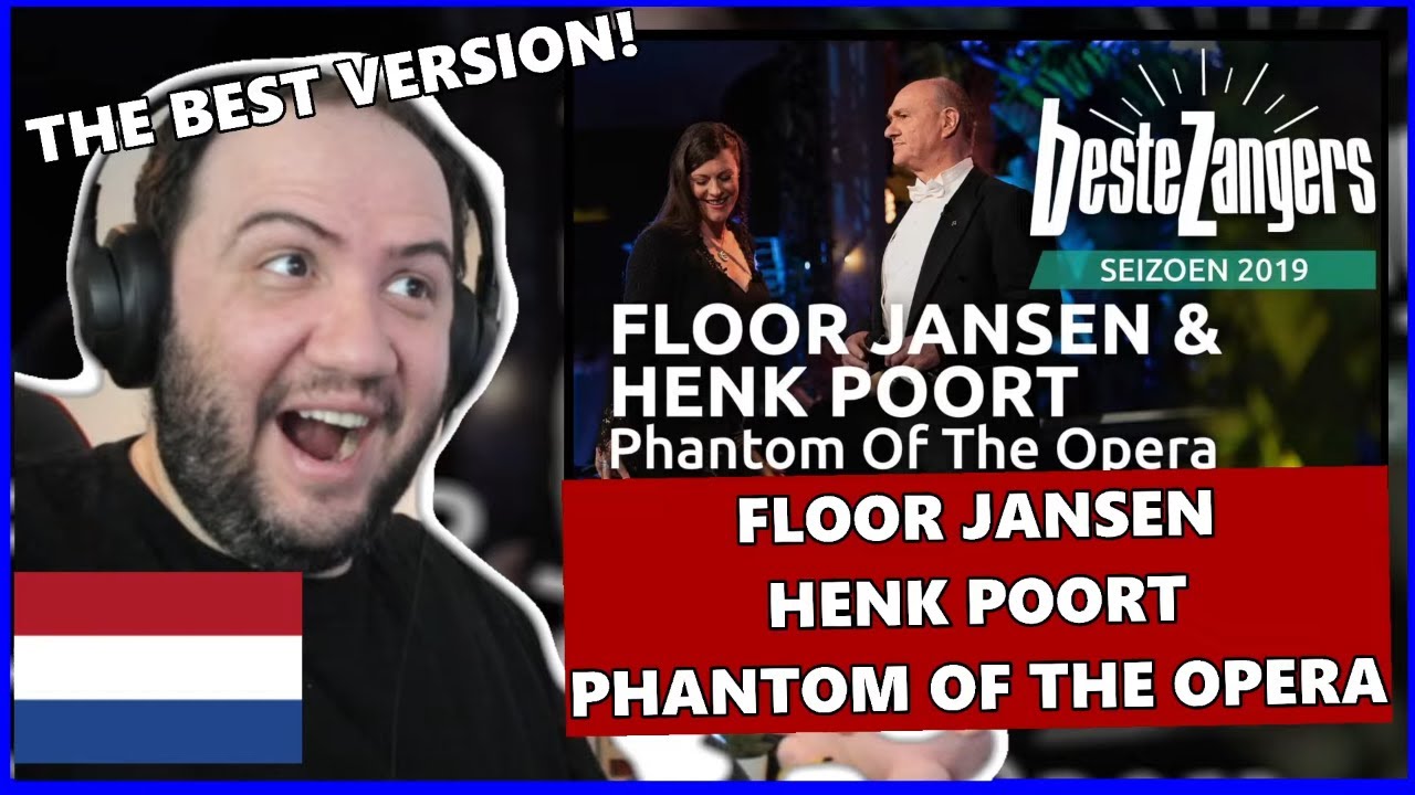Floor Jansen & Henk Poort - Phantom Of The Opera | Beste Zangers 2019 | Teacher Paul Reacts 🇳🇱
