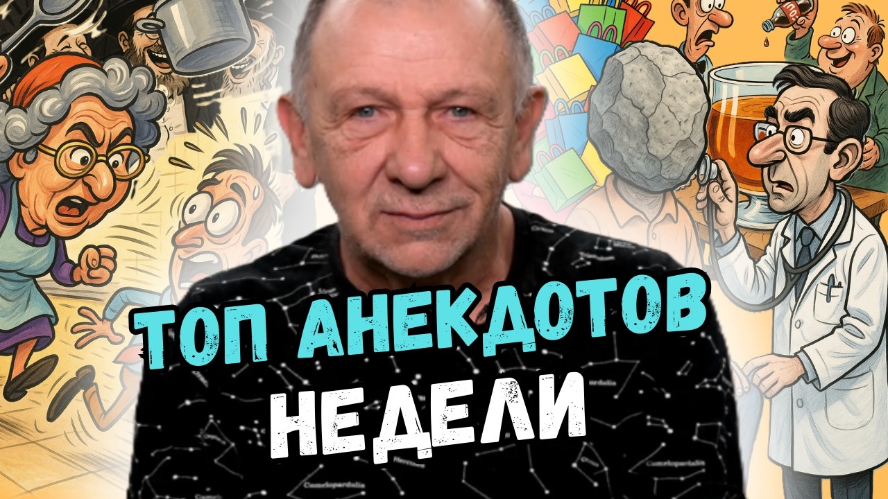 Лучшая подборка анекдотов за неделю, от которых невозможно не смеяться😁