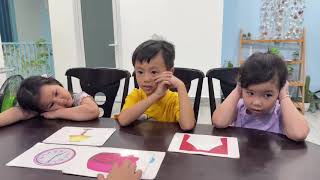 Tiếng Anh Giao Tiếp Phan Thiết: Misa, Nếp and Cami practice talking about Household Objects