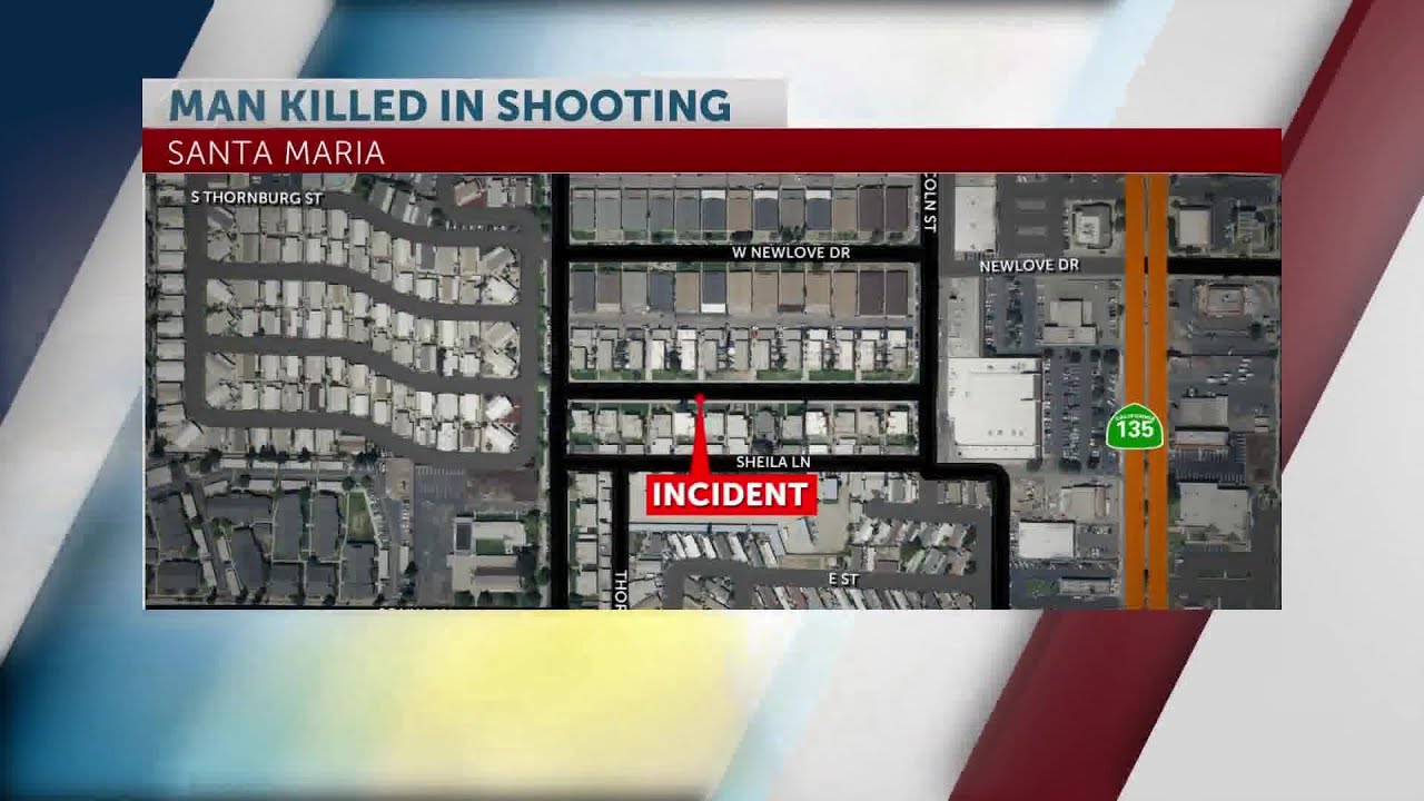 Santa Maria man Anthony Hernandez shot and killed Tuesday night - YouTube