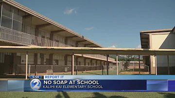 Parents question no-soap policy in Kalihi Kai Elementary restrooms