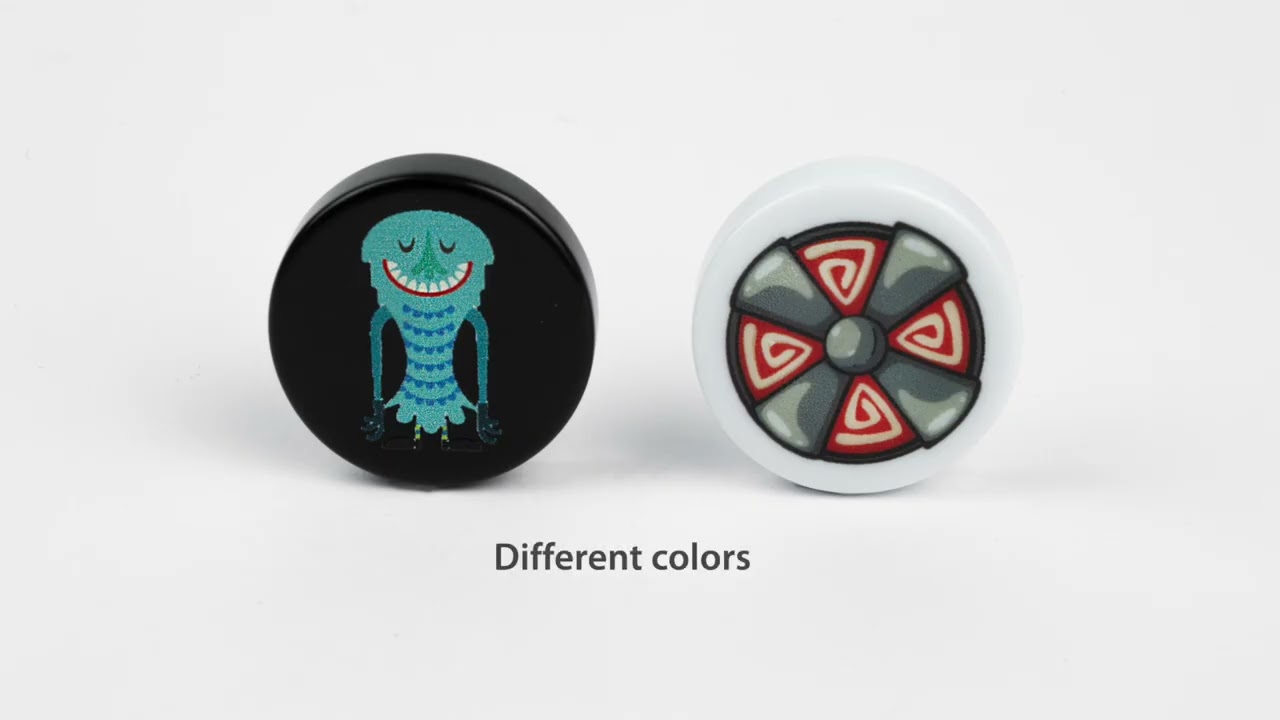 Custom Plastic Game Token Game Piece