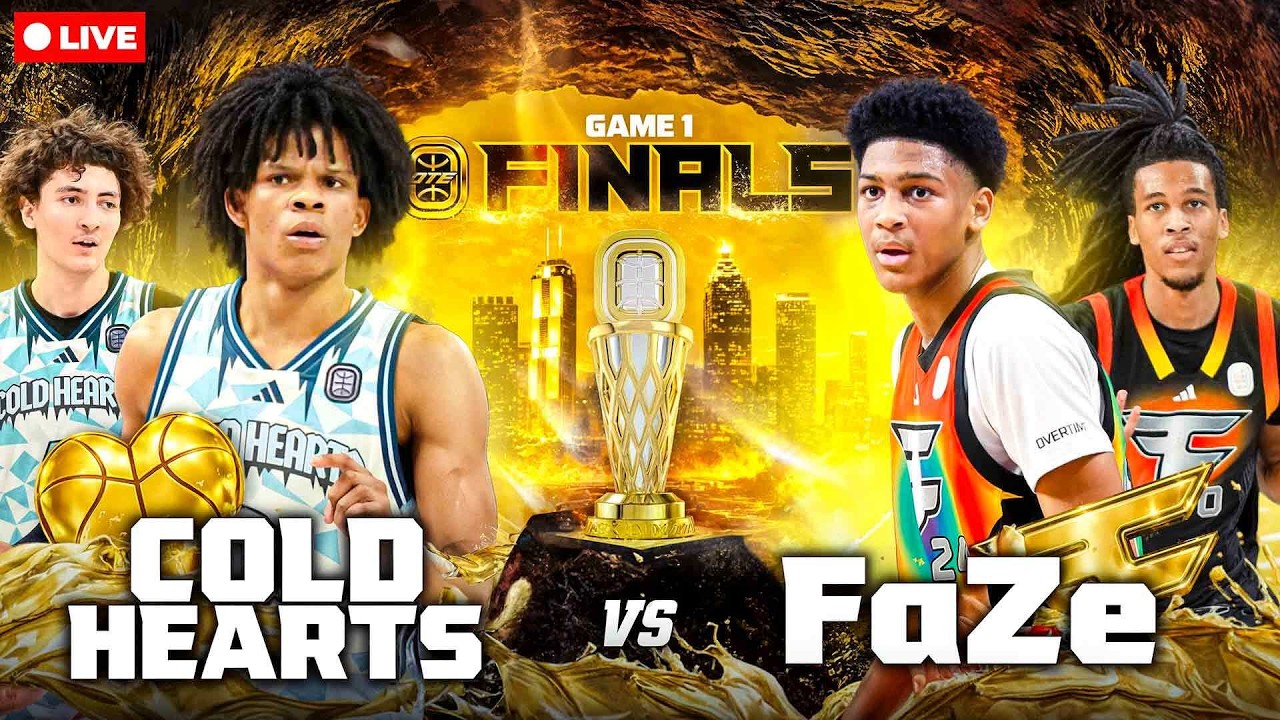 OTE FINALS GAME 1!! COLD HEARTS VS #1 TEAM IN COUNTRY (FaZe) LIVE 🍿