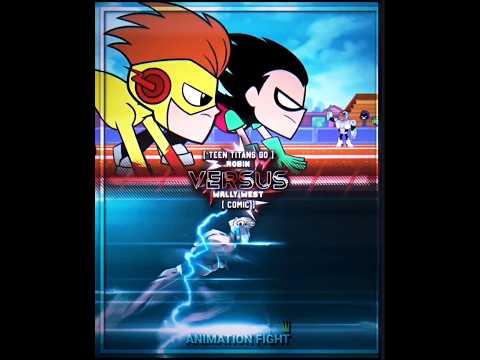 Robin Vs Wally West Wisedit Edit Vs