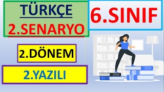 6. Sınıf Meb Örnek Açık Uçlu Sorular 6. Sınıf Türkçe 2. Dönem 2. Yazılı 2.Senaryo