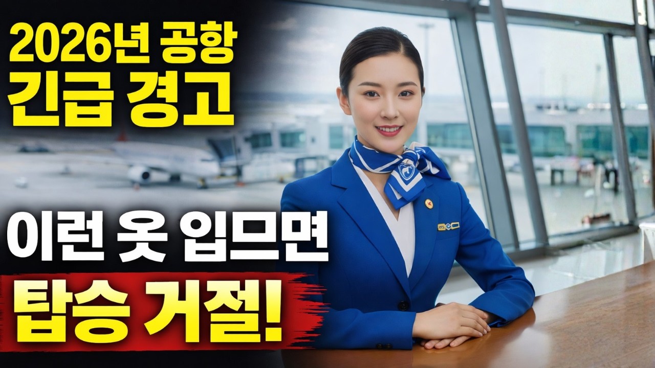 2026년 공항에서 당장 쫓겨날 수 있는 '8가지 규정' (모르면 생돈 430만 원 날립니다)