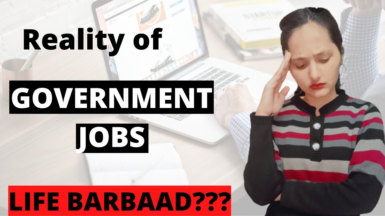 Reality of Govt Jobs in India🙁 | Dark side of Govt Jobs | Khushi ...