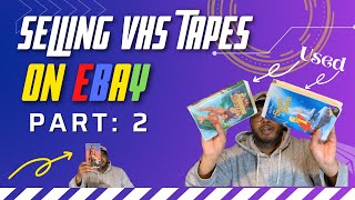 Flipping VHS Tapes On eBay | VHS Tapes are still Selling Part 2