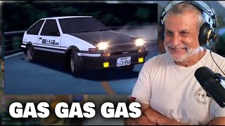 Checking Out Gas Gas Gas Initial D Arcade Stage 5 | Video Game &amp; Anime OST Reactions