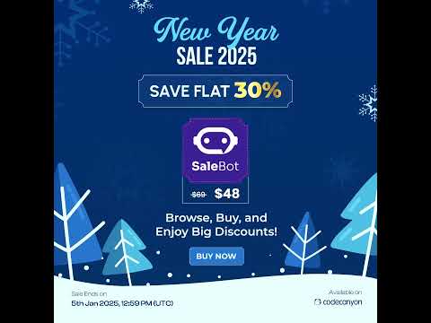 New Year Sale: 30% Discount || Launch Your WhatsApp & Telegram Marketing SaaS! #newyearsale2025