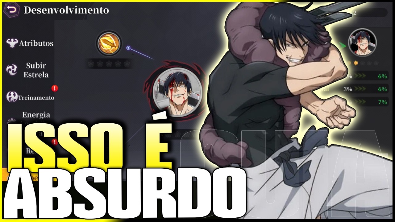 VOCE PRECISA VER ISSO E MUITA COPIA DO TOJI | Rei do Jujutsu