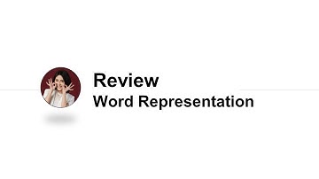 台大資訊 深度學習之應用 | ADL 5.1: Word Representation Review