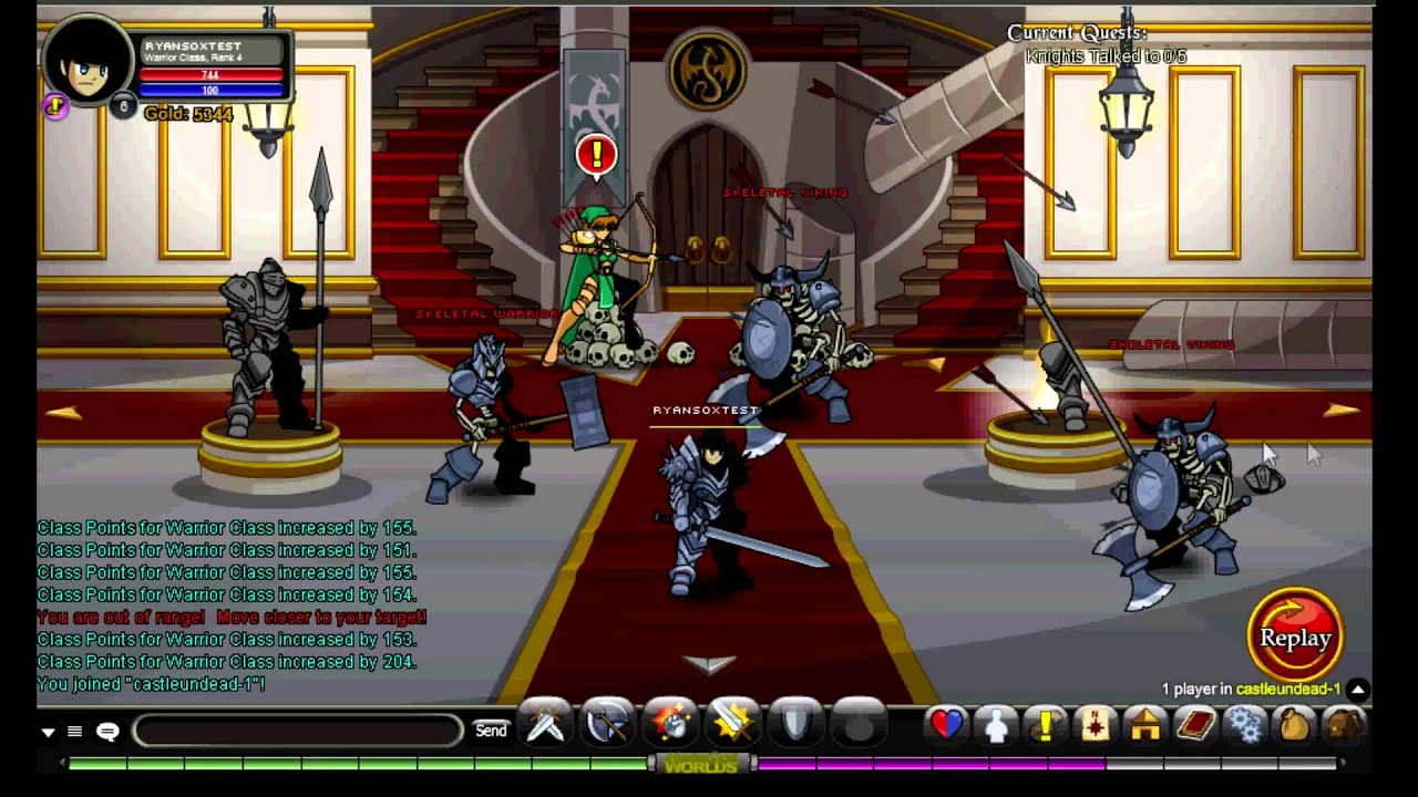 AQW 13 Lords of Chaos - Chapter 1 Swordhaven - YouTube.