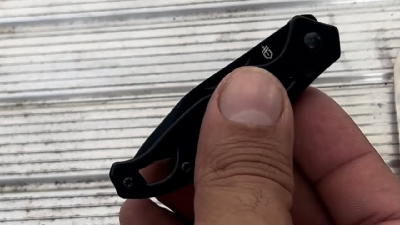 PARAFRAME MINI TANTO // 14$ // ok backup knife not great