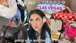 prep + pack with me ✈️ ? las vegas trip, packing list, travel tips and organization, outfit ideas