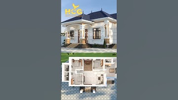 Mẫu Biệt Thự Mái Nhật 3 Ngủ Báo Hiếu Bố Mẹ - HCG.C.06