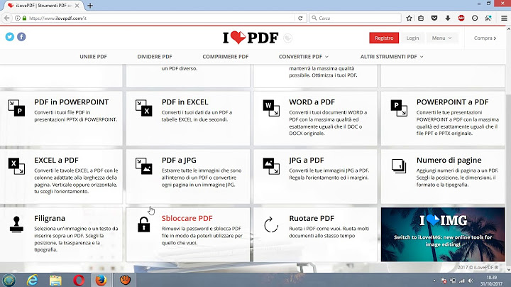 Come trasformare un qualsiasi  file in pdf