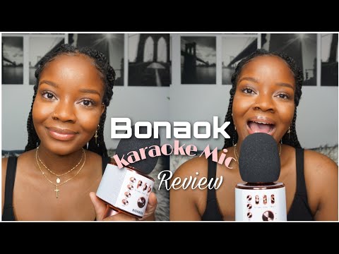 Bonaok Wireless Bluetooth Karaoke Microphone Review