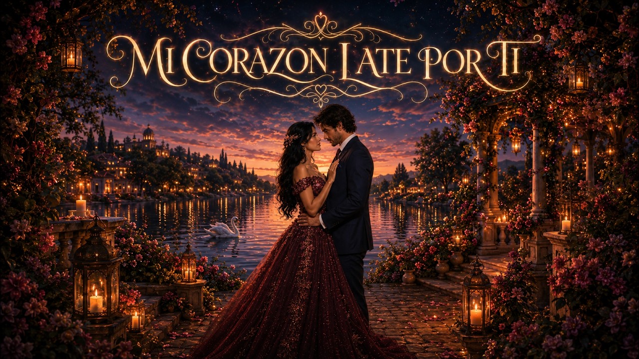 AZURIA CRISTAL – MI CORAZÓN LATE POR TI ❤️ | Bachata Romántica | Video Lyric Oficial