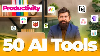 50 Essential AI Tools to Skyrocket Your Productivity & Success!