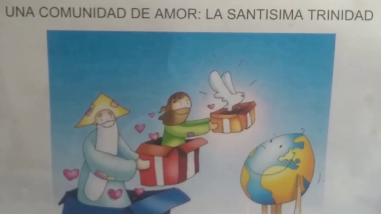 Explicación para niños de catequesis de Santísima Trinidad - YouTube