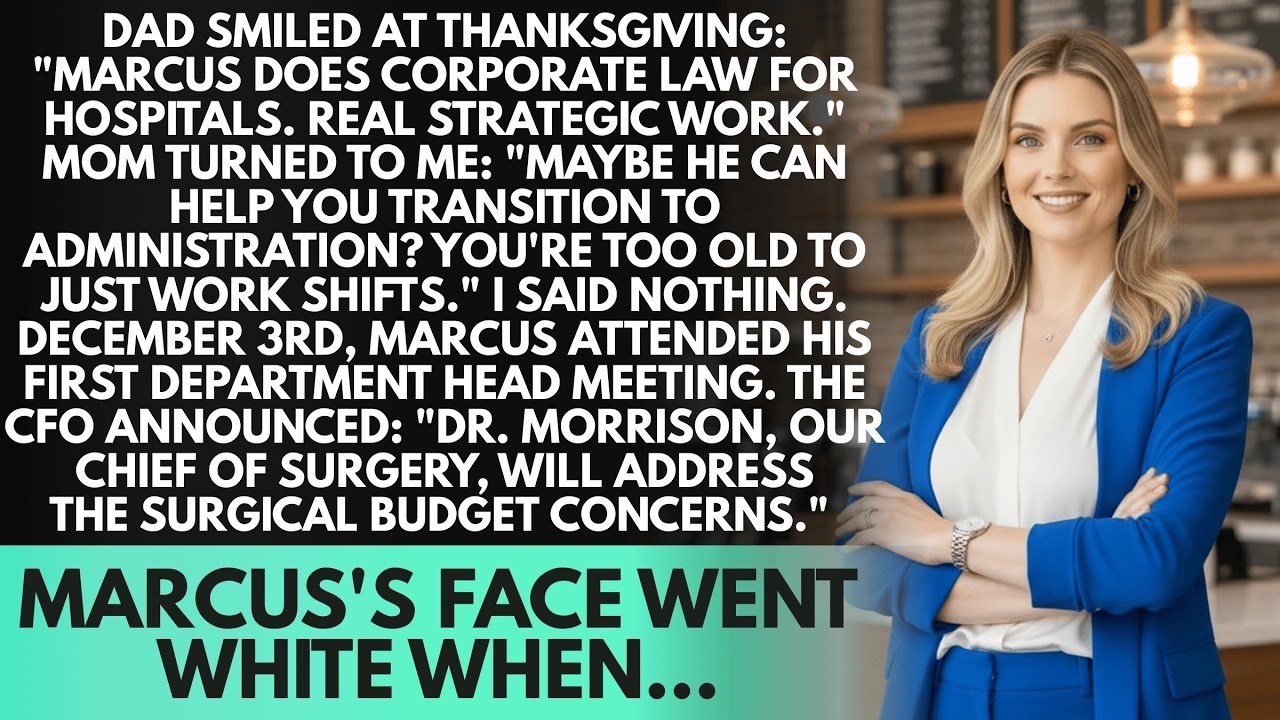 Sister Said Marcus 'Handles Corporate Law at Major Firms' While I 'Still Work Hospital Shifts'...