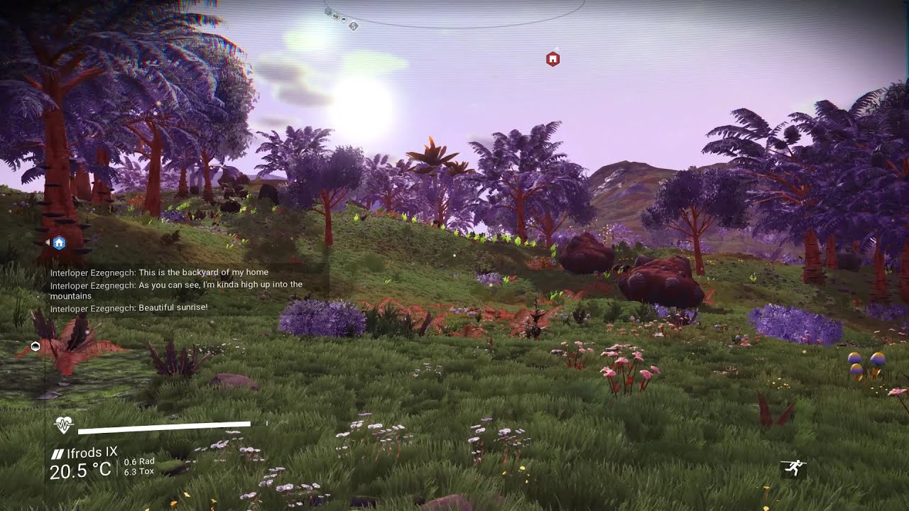 Lush planet Ifrods IX (No Man's Sky) - YouTube
