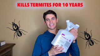 How to treat a concrete slab home for TERMITES  DIY termite treatment