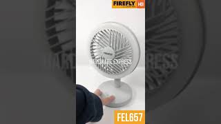 Firefly Rechargeable Mini Fan w/ Night Light FEL657