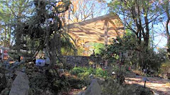 Koi pond pergola by GArdenarc com