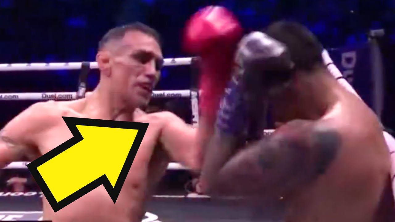 TONY FERGUSON STOPS SALT PAPI