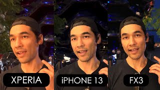 SHOOTOUT: Xperia Pro-I vs iPhone 13 Pro Max vs Sony FX3 Cinema Camera