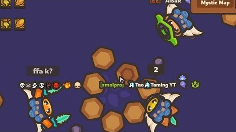 Taming.io- 1v1v1 !?!?!?! chaos battle can i win??