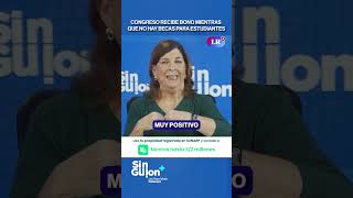 CONGRESO RECIBE BONO MIENTRAS QUE NO HAY BECAS PARA ESTUDIANTES #SinGuion #shorts
