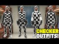 GTA 5 ONLINE HOW TO GET MULTIPLE CHECKERBOARD MODDED OUTFITS ALL AT ONCE! (Clothing Glitches 1.56)